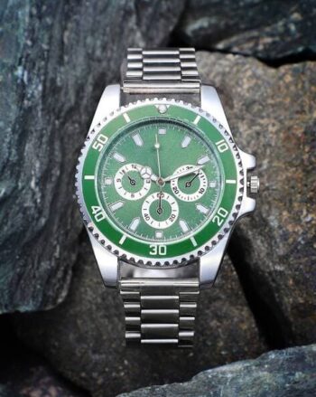 Men Analogue Watch with Metallic Strap-SS25-FAWC1020