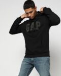 Men Oversized Fit Hoodie with Kangaroo Pockets