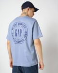 Men Graphic Print Relaxed Fit Crew-Neck T-Shirt