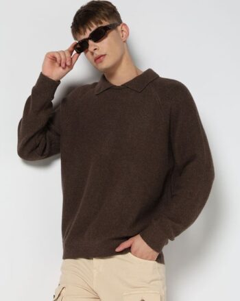Men Oversized Fit Hoodie with Kangaroo Pockets