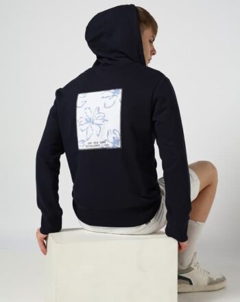 Graphic Print Crew-Neck Sweatshirt