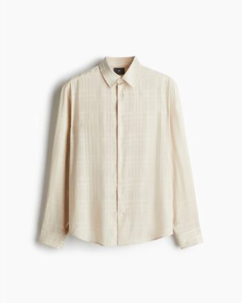 Checked Button-down Shirt