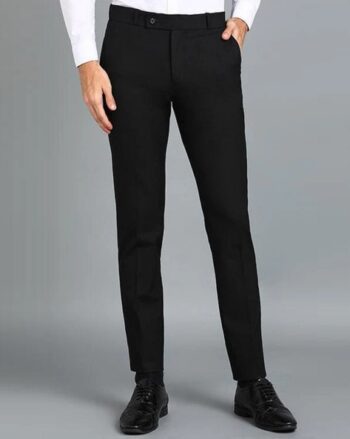 Flat-Front Cargo Trousers