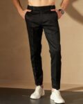 Solid Slim Fit Trousers