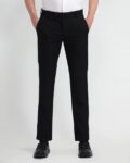 Men Relaxed Fit Joggers with Drawstring Waist