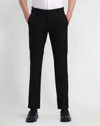Men Relaxed Fit Joggers with Drawstring Waist