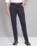 Men Relaxed Fit Flat-Front Cargo