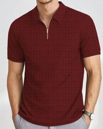 Men Regular Fit Polo T-Shirt