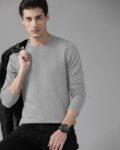 Men Regular Fit Crew-Neck T-Shirt