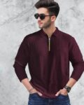 Men Patterned Regular Fit Polo T-Shirt