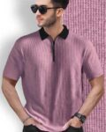 Men Regular Fit Polo T-shirt