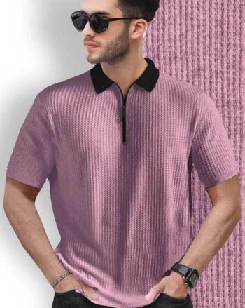 Men Regular Fit Polo T-shirt