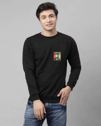 Colourblock Zip-Front Regular Fit Sweatshirt