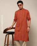 indie_picks_brown_striped_woven_south_cotton_dobby_long_kurta_with_side_pocket.jpg