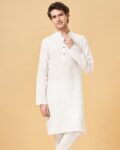 Men Cotton Regular Fit Long Kurta