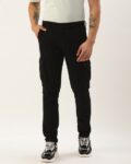 Men Mid Rise Relaxed Fit Trousers