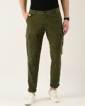 Front-Pleated Pants with Insert Pockets