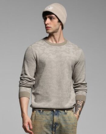 Men Oversized Hoodie with Flap Pockets