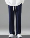 Mid-Rise Flat Front Pants