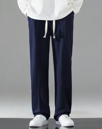 Mid-Rise Flat Front Pants