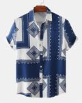 Men Self-design Regular Fit Shirt