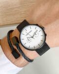 Men Analogue Wrist Watch & Bracelet-JWMBS37