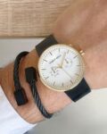 Men JWMBS65 Analogue Wrist Watch with Tang-Buckle Closure