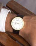 Men Round-Dial Analogue Watch