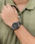 Men Round-Dial Analogue Watch