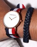 Men Round Dial Analogue Watch