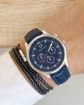 Men Round Dial Analogue Watch