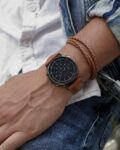 Men Analogue Wrist Watch with Bracelet