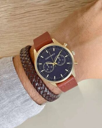Men JWMBS78 Analogue Wrist Watch with Bracelet