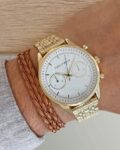 Men Round Dial Analogue Watch