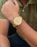 Men Round-Dial Analogue Watch