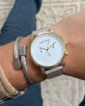 Men Round Dial Analogue Watch