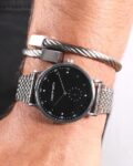 Men Round Dial Analogue Watch