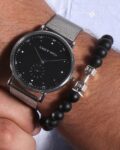 Men Round Dial Analogue Watch