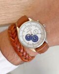 Men JWMBS71 Analogue Wrist Watch with Bracelet
