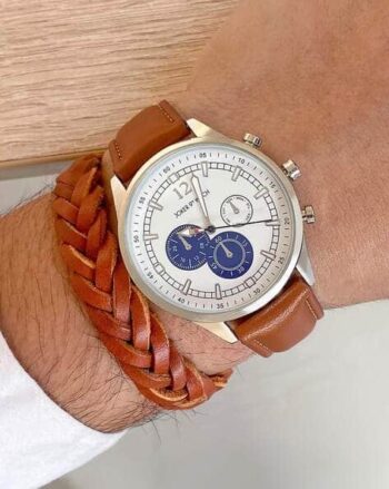 Men JWMBS71 Analogue Wrist Watch with Bracelet