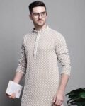 Embroidered Slim Fit Long Kurta