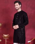 Mandarin Collar Long Kurta