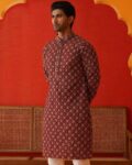 Men Embroidery Long Kurta