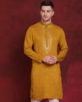 Mandarin Collar Long Kurta