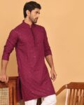 Men Embroidery Long Kurta