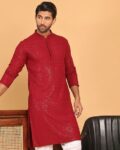 Men Embroidery Long Kurta