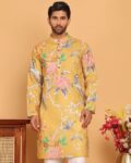 Men Tropical Long Kurta