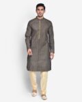 kisah_black_chevron_print_long_kurta.jpg