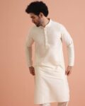 Mandarin Collar Long Kurta
