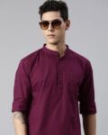 kryptic_burgundy_full-sleeve_shirt_kurta_with_patch_pocket.jpg